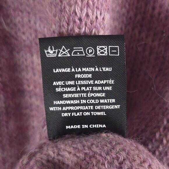 ISABEL MARANT Size 38 S/M Gatliny ALPACA WOOL LINEN Sweater Pink Mauve Pullover - Picture 16 of 16